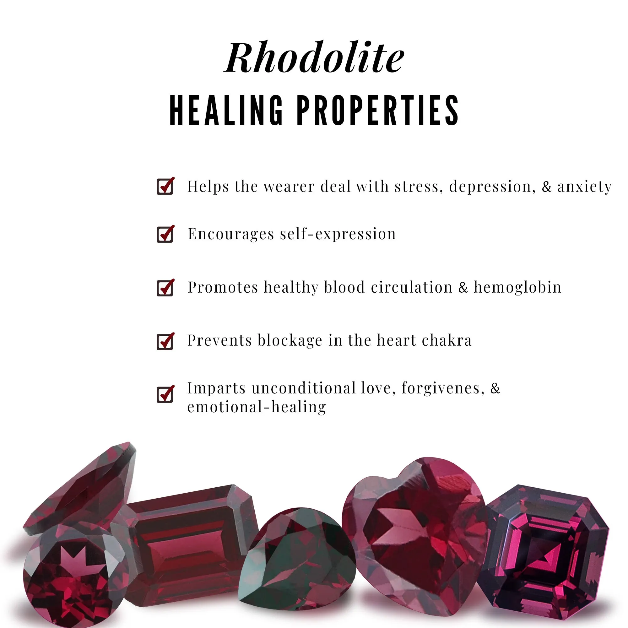 1 CT Round Rhodolite and Diamond Halo Stud Earrings