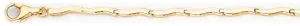 2.2mm Wave Link Bracelet