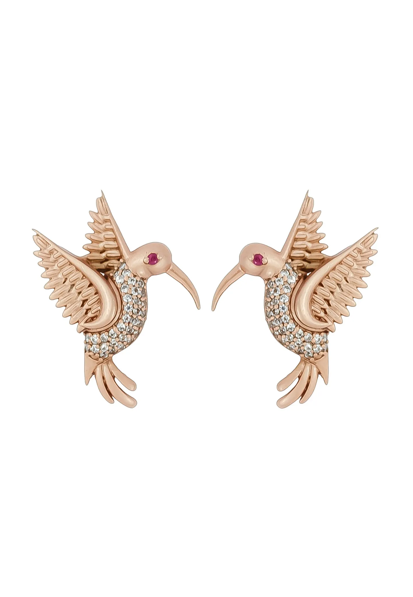 Amazonian Hummingbird Stud Earrings
