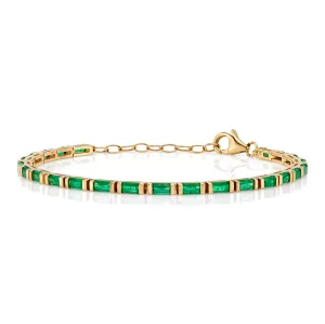 Baguette Tennis Bracelet