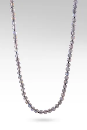 Beaded Labradorite Necklace™ in Watermark