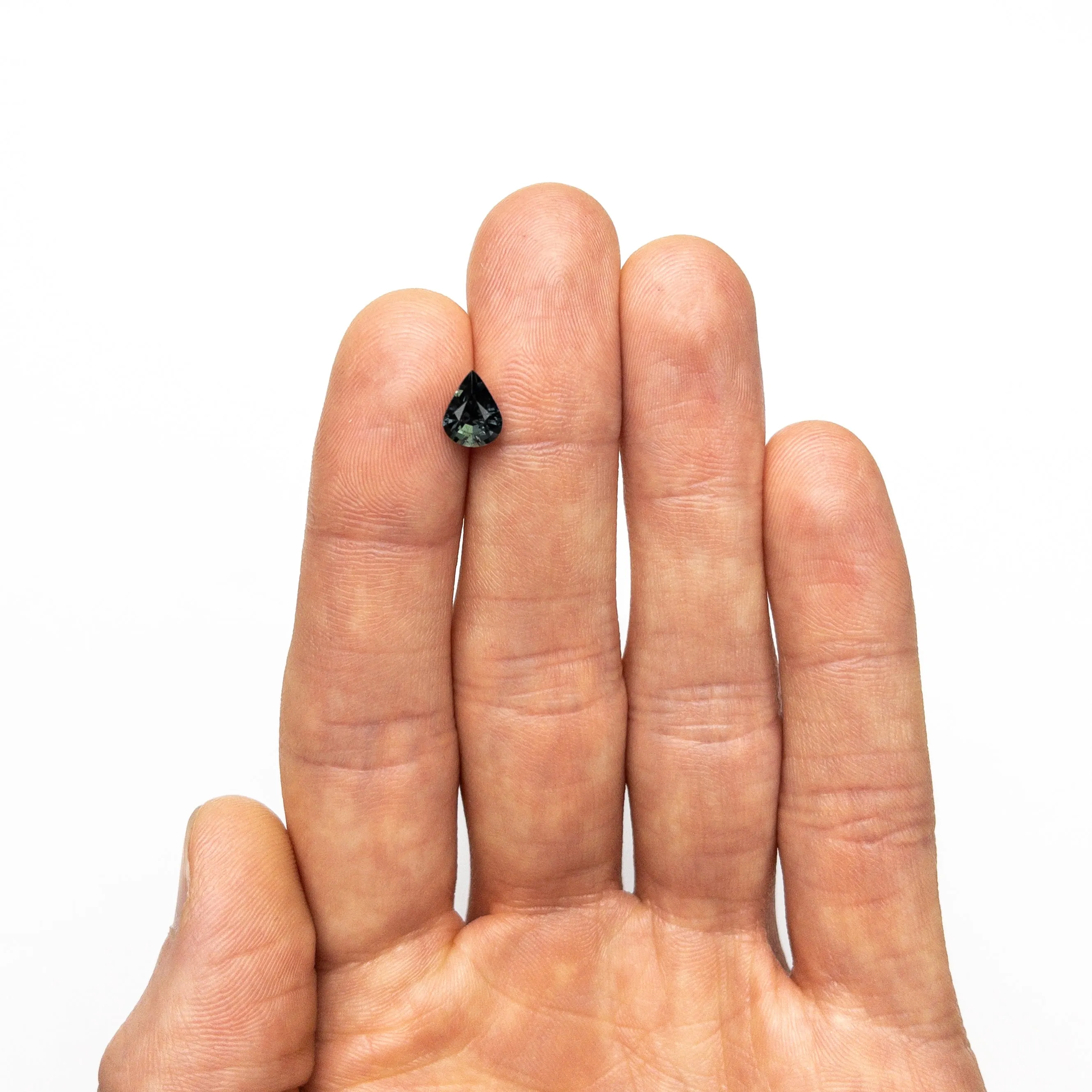 Blue/Teal Brilliant Sapphire - 1.54ct Pear