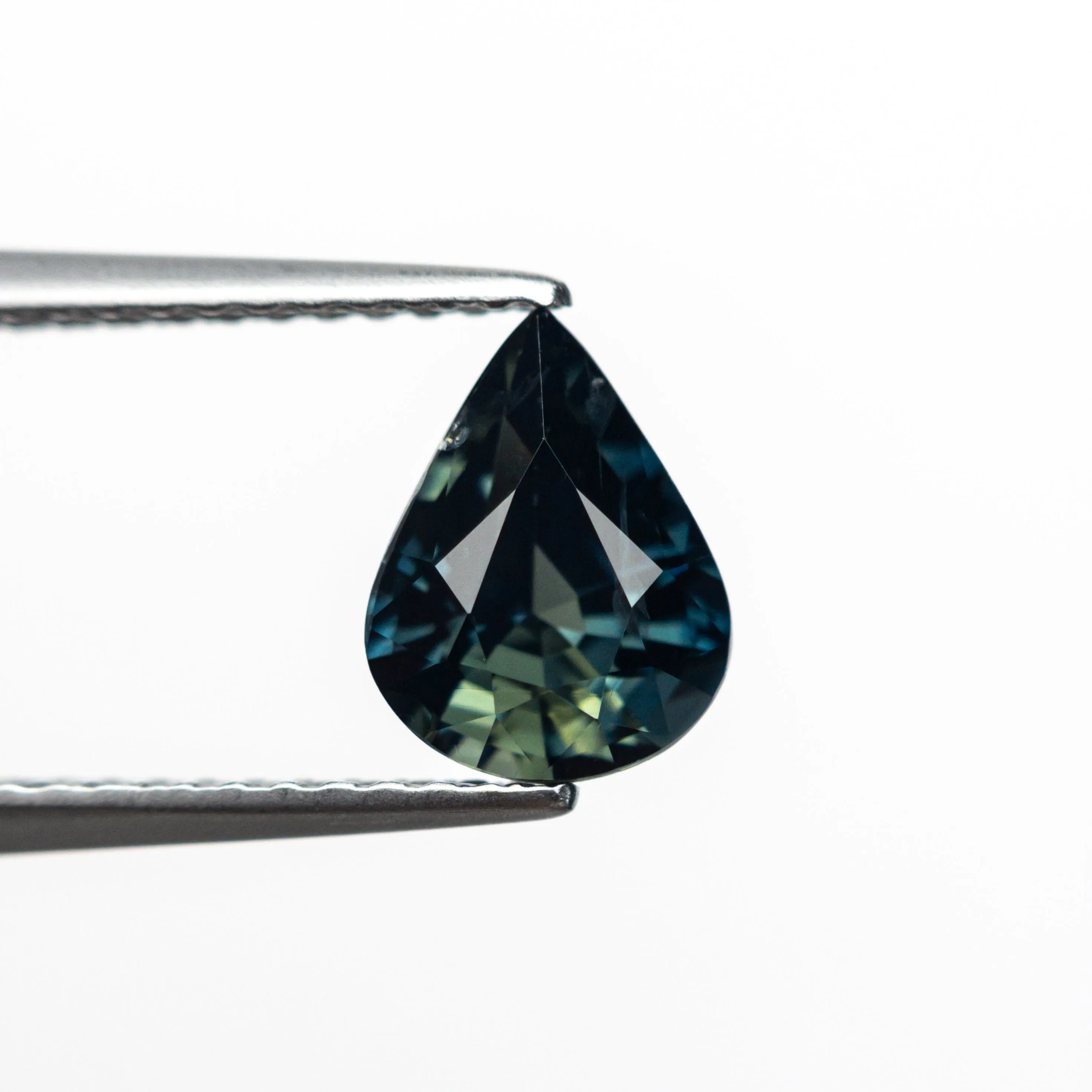 Blue/Teal Brilliant Sapphire - 1.54ct Pear