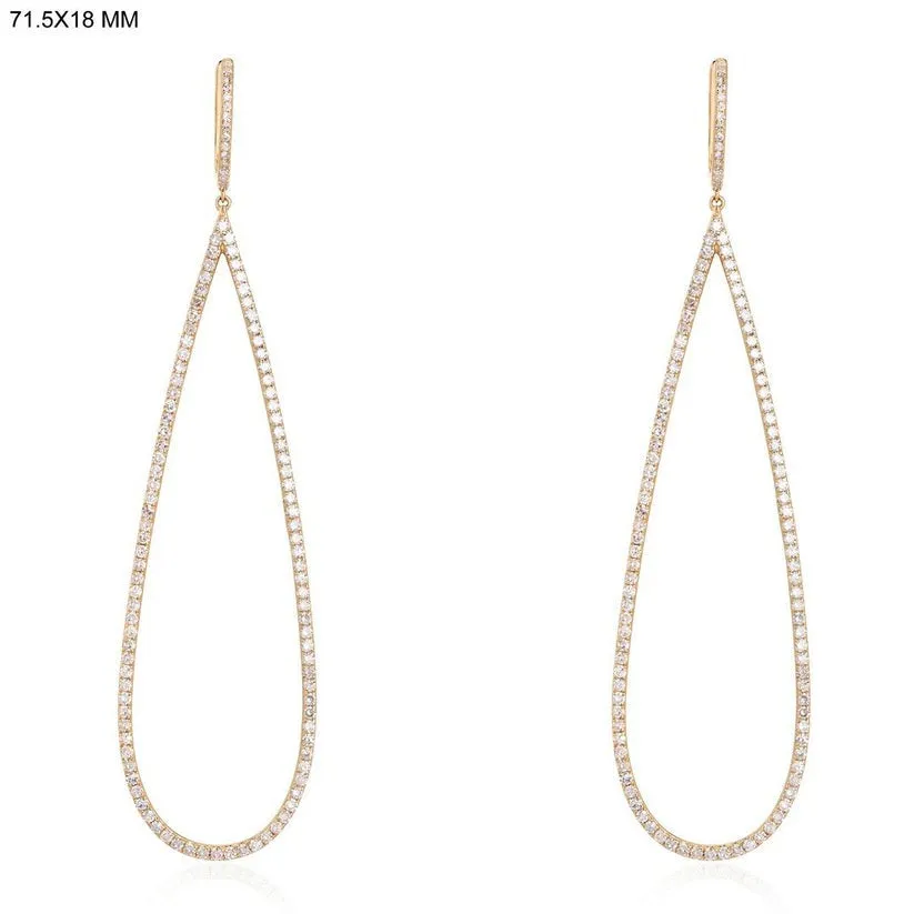 Brilliant Bloom Diamond Danglers