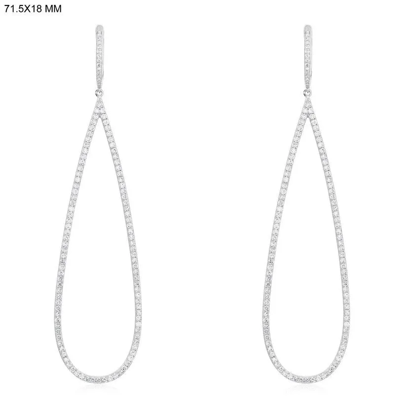 Brilliant Bloom Diamond Danglers