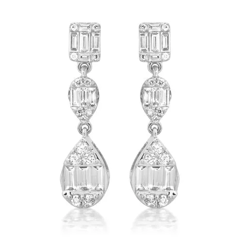 Brilliant Danglers Drop Earrings
