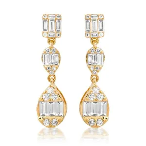 Brilliant Danglers Drop Earrings