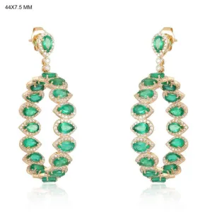 Brilliant Diamond Drop Earrings