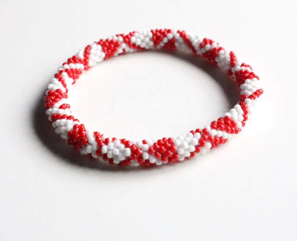 British Flag Roll On Bracelet
