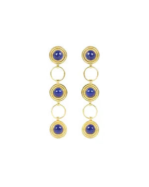 Cabujón Cianea Earrings