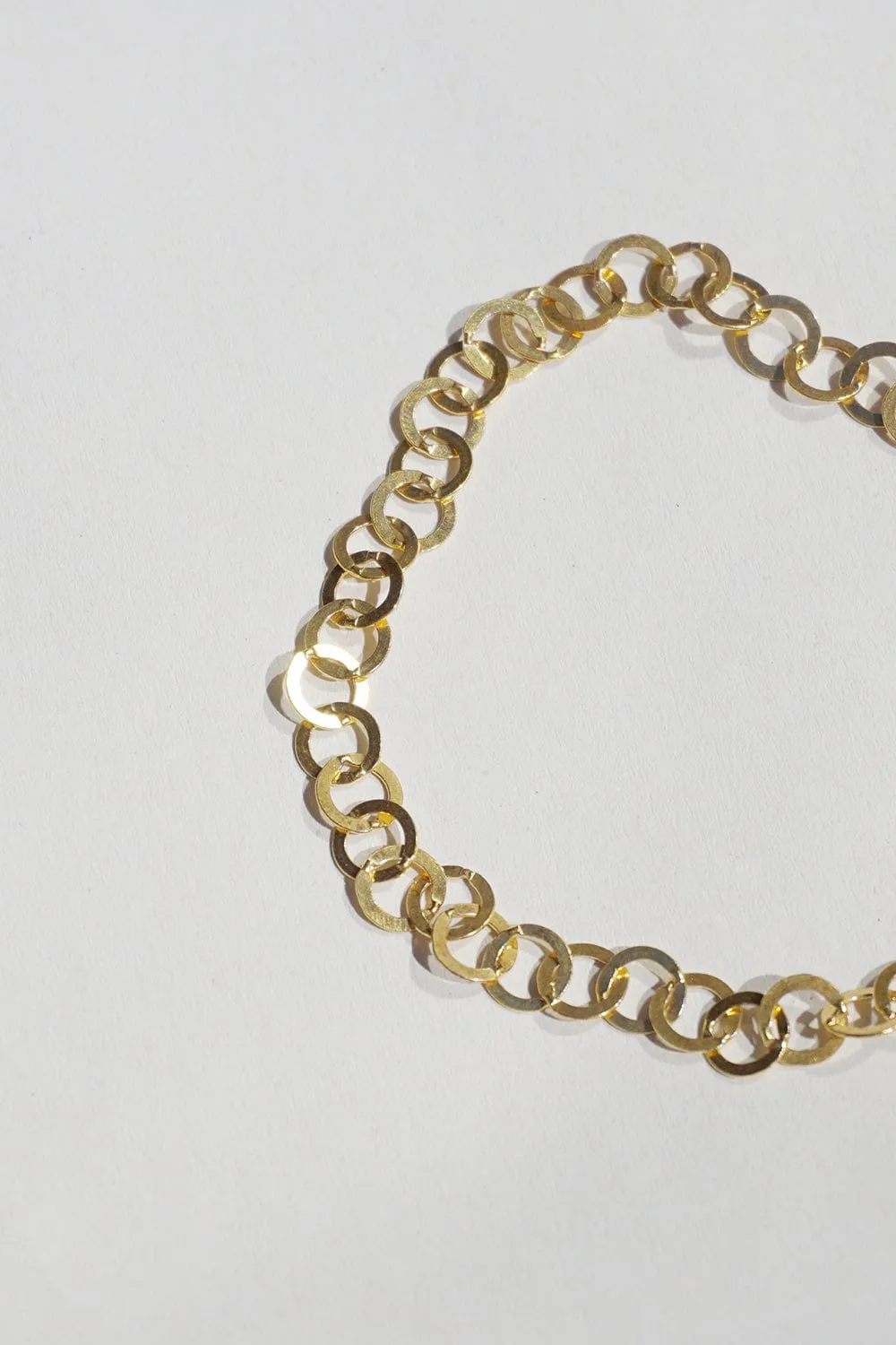 Chain Pearl Bracelet - Gold Plated