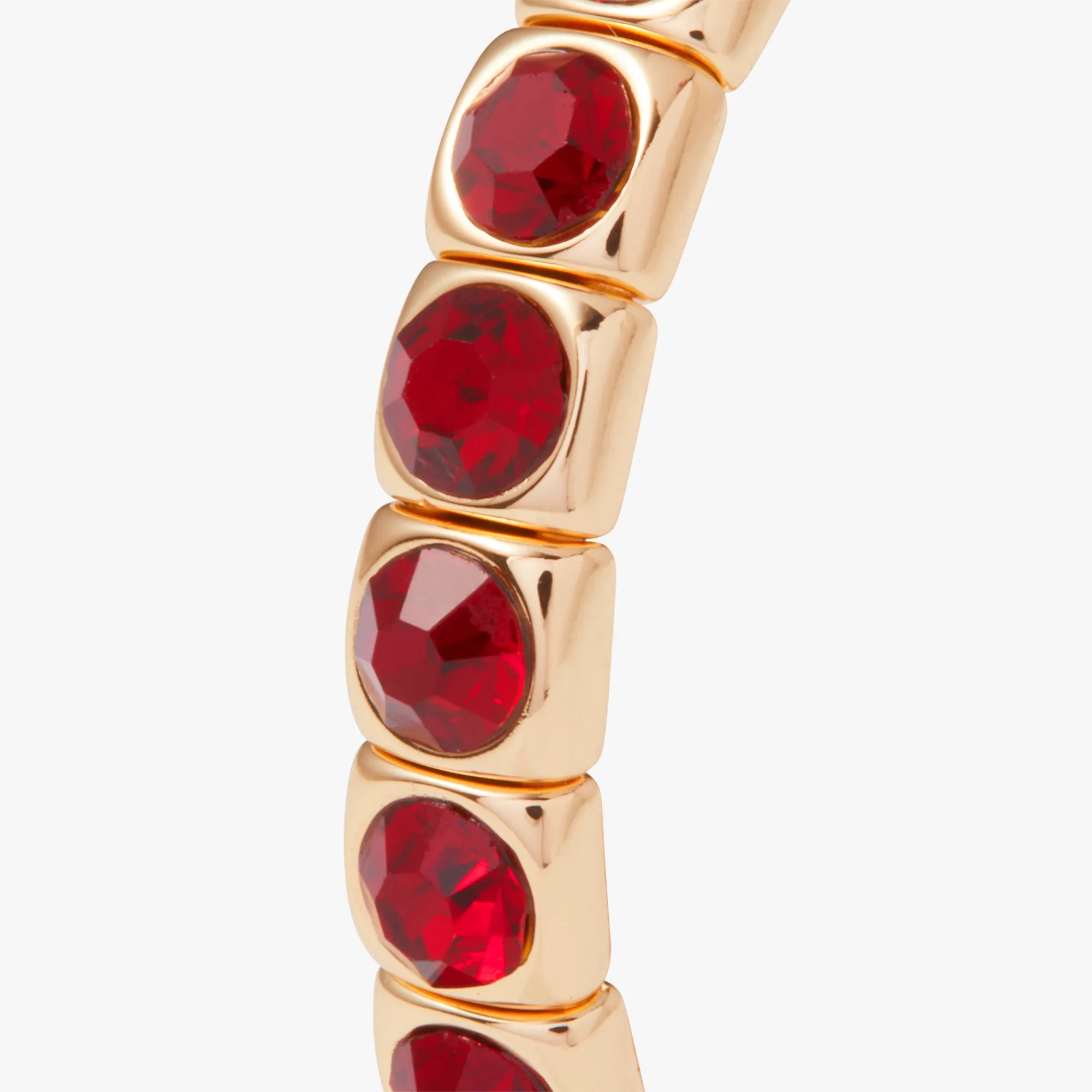 Crystal Stretch Bracelet, Ruby
