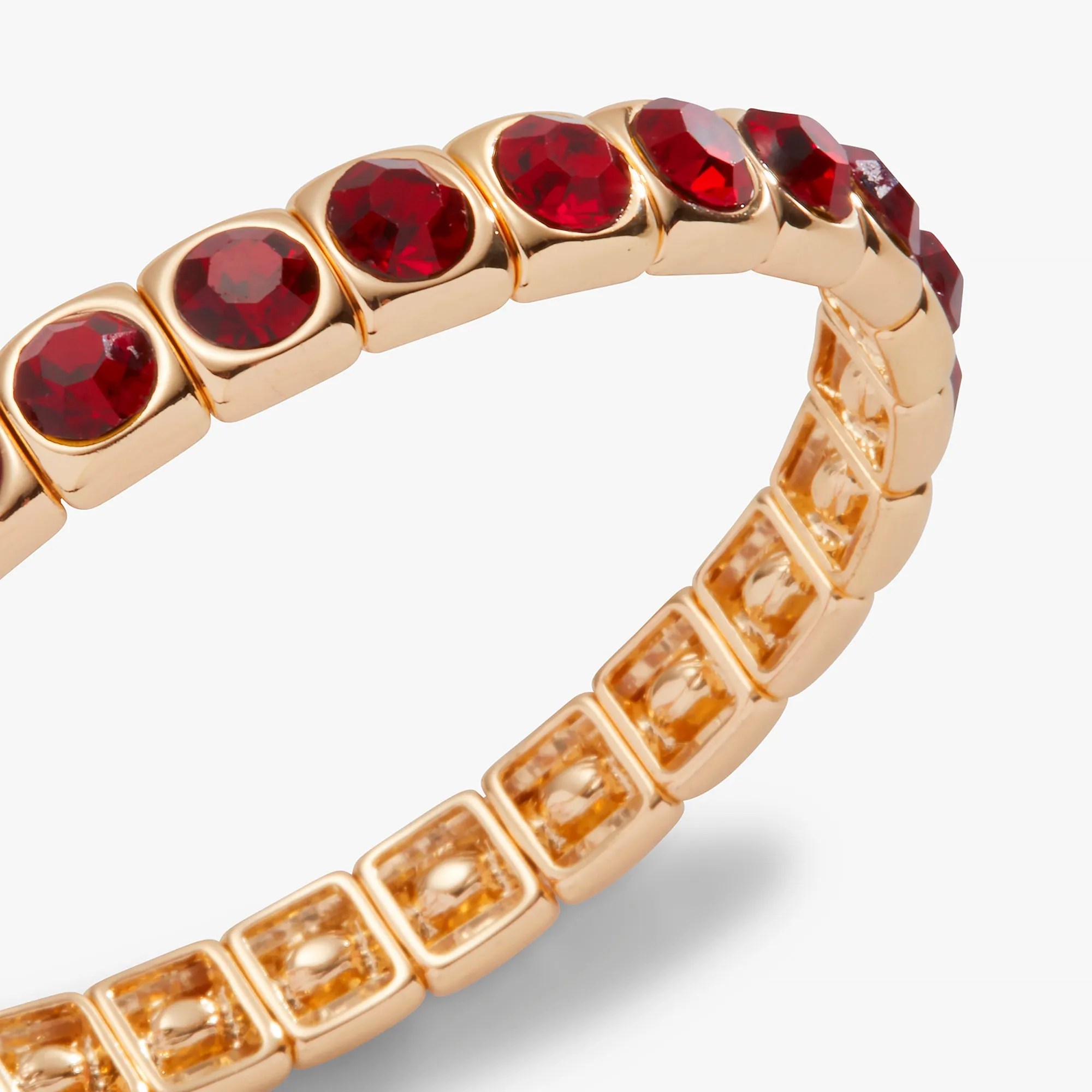 Crystal Stretch Bracelet, Ruby