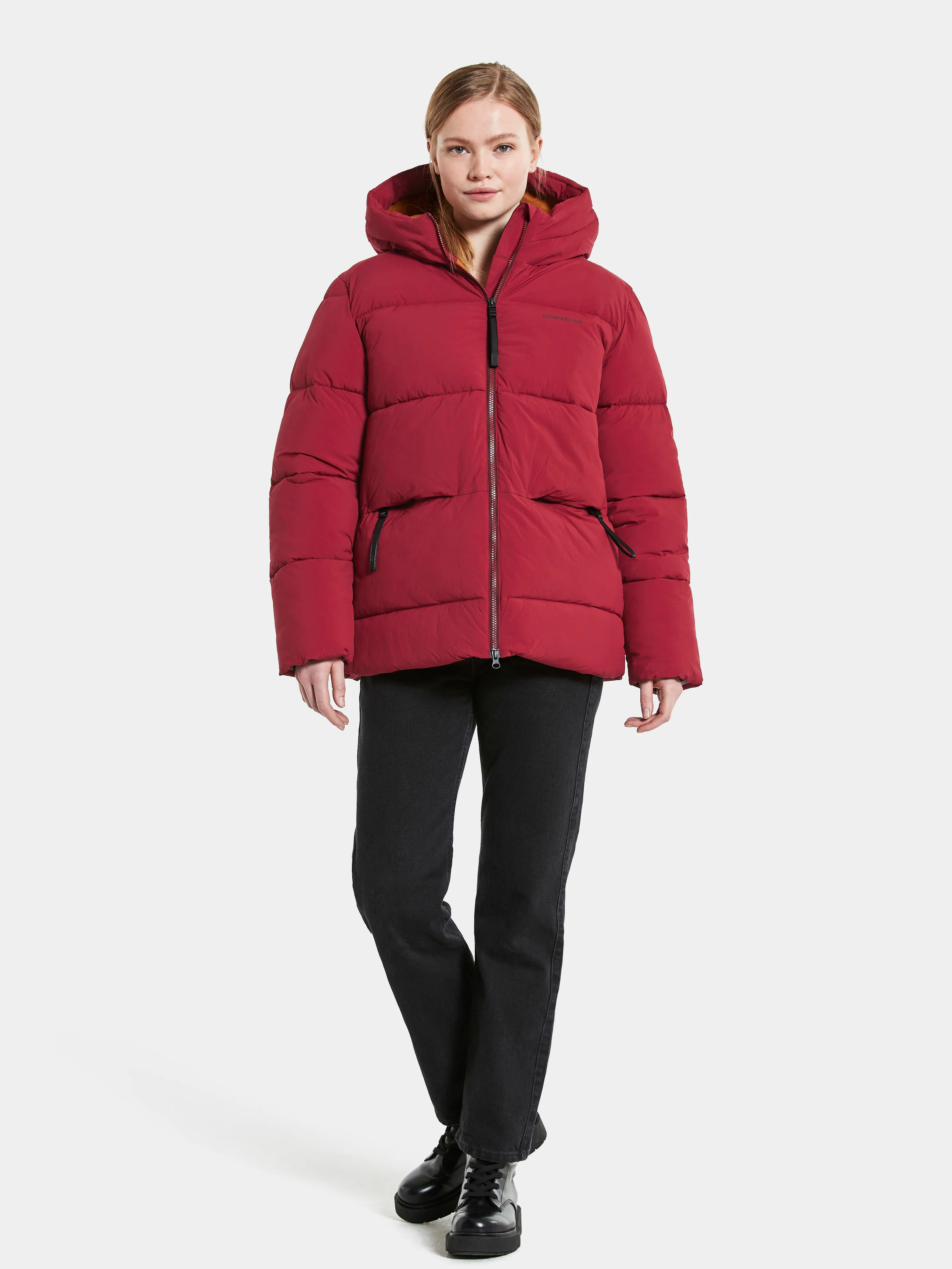 Didriksons Nomi Women&#x27;s Jacket 2 Ruby Red | Buy Didriksons Nomi Women&#x27;s Jacket 2 Ruby Red here | Outnorth