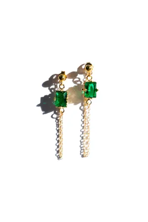Eden — Zircon drop earrings