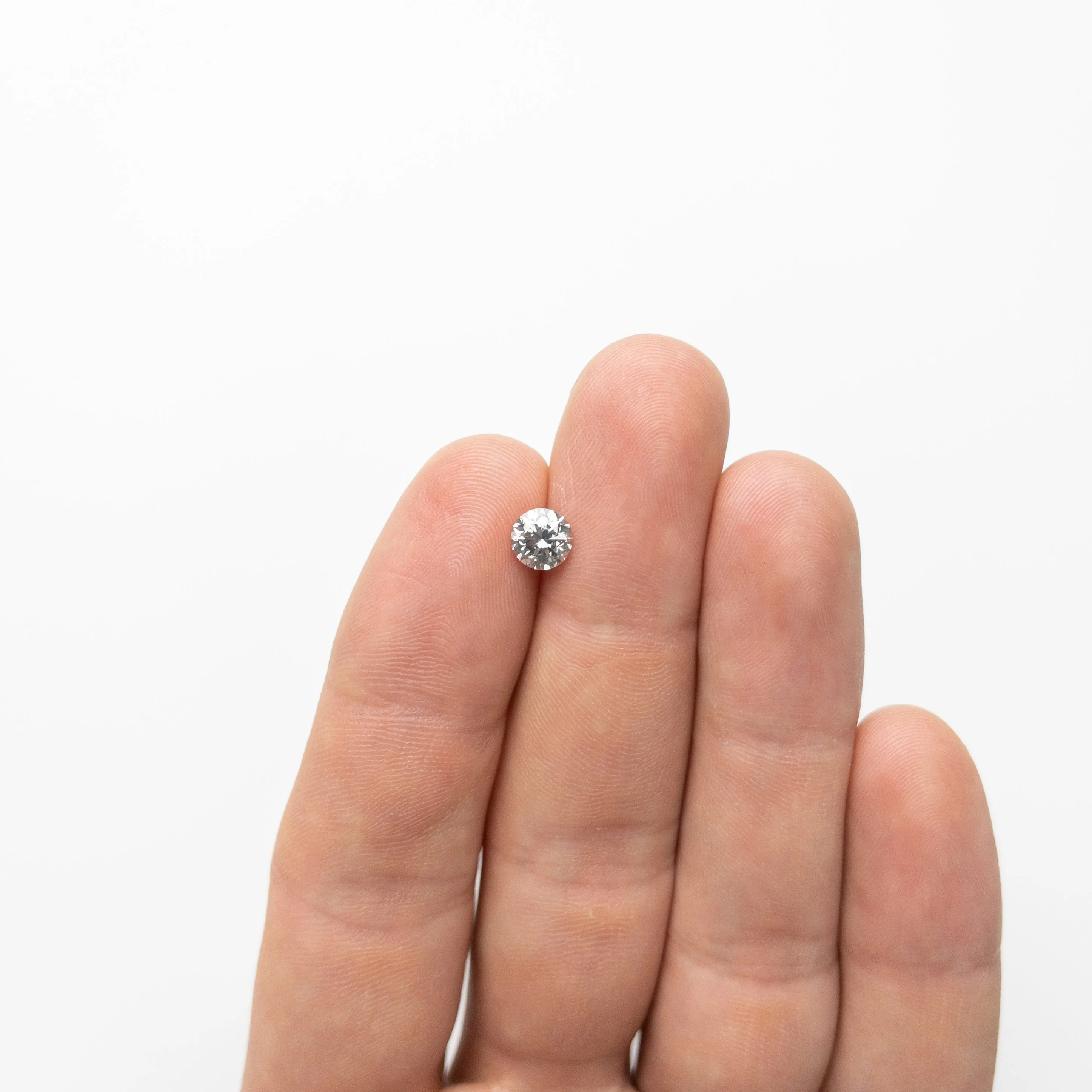 Faint Grey Brilliant Diamond - 1.01ct Round