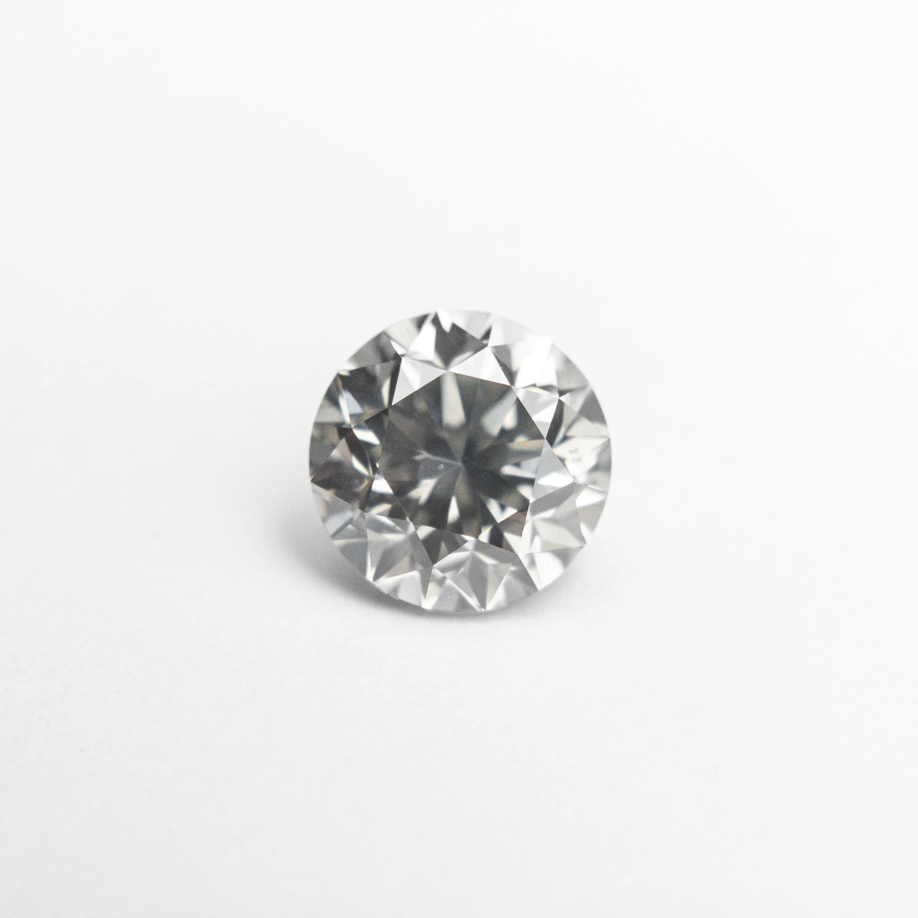 Faint Grey Brilliant Diamond - 1.01ct Round