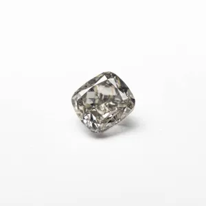 Fancy Grey Brilliant Diamond - 0.52ct Cushion