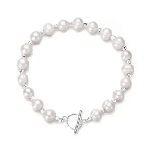 Freshwater Baroque Pearl T-Bar Bracelet