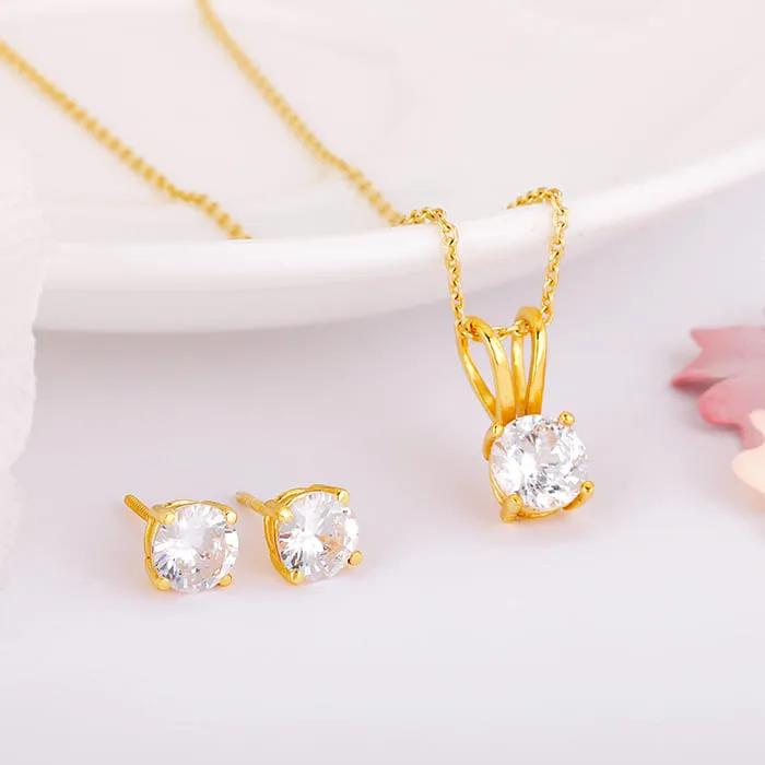 Golden Zircon Set
