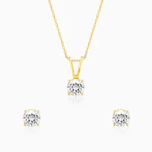 Golden Zircon Set