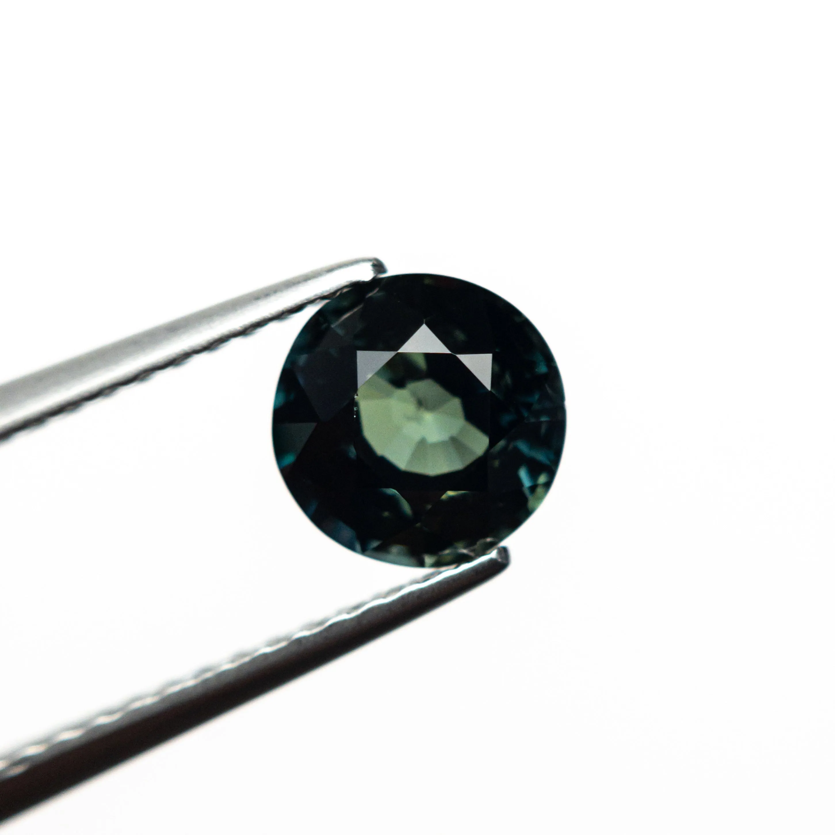 Green/Teal Brilliant Sapphire - 1.39ct Round