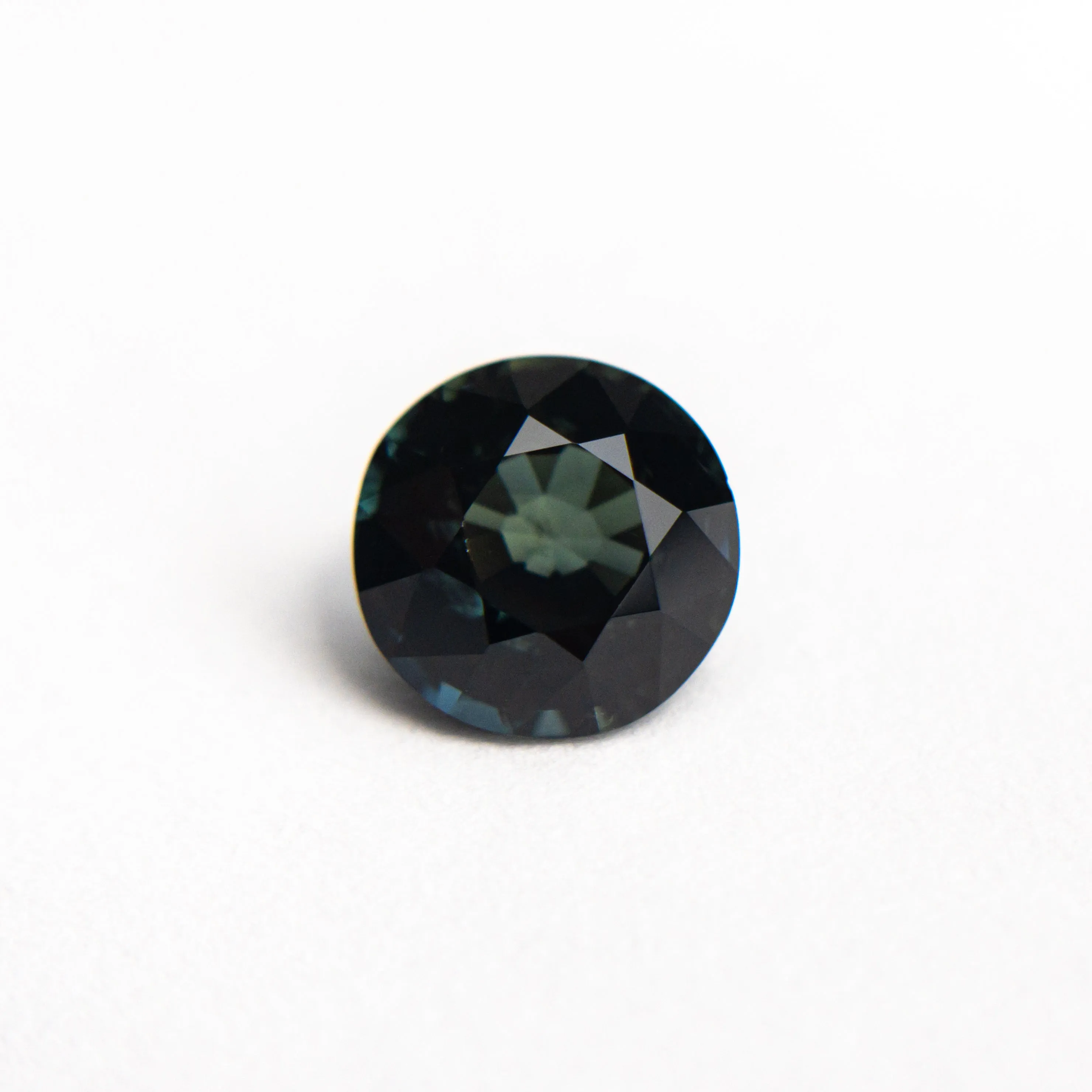 Green/Teal Brilliant Sapphire - 1.39ct Round