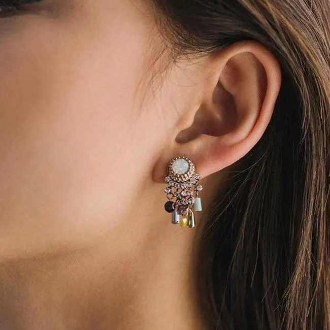 Iris Chandelier Earrings
