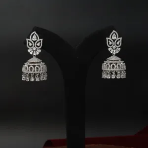 Jhumki Zircon/AD Earring 7417-34