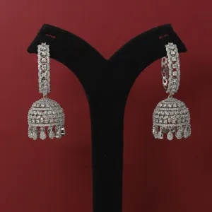 Jhumki Zircon/AD Earring 7421-34