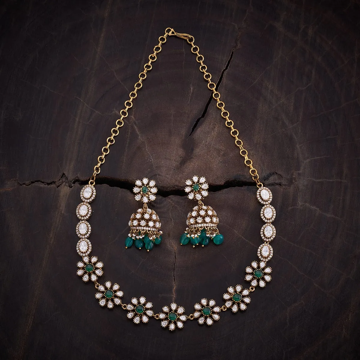 Kundan Necklace 167544