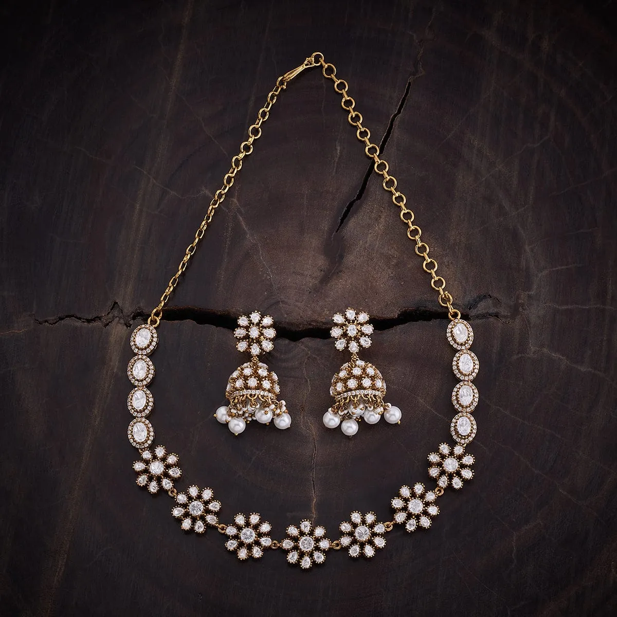 Kundan Necklace 167544