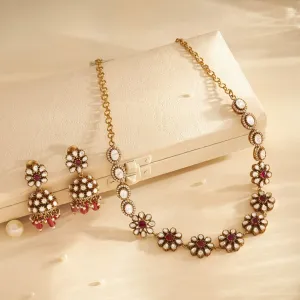 Kundan Necklace 167544