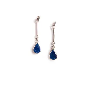 Lapis Lazuli Toci Earrings | Handmade Jewelry | Made in Santiago