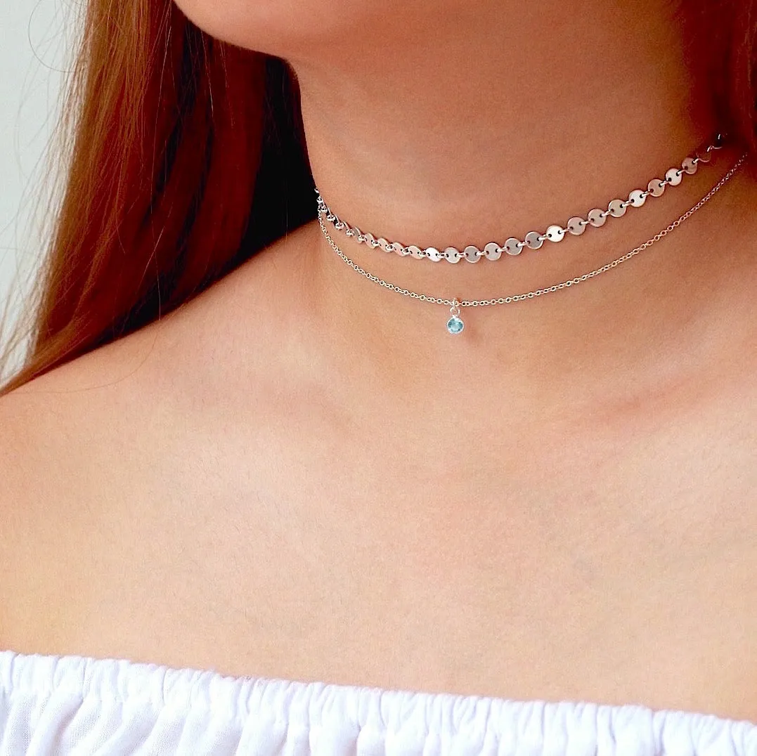 Little Solitaire Choker