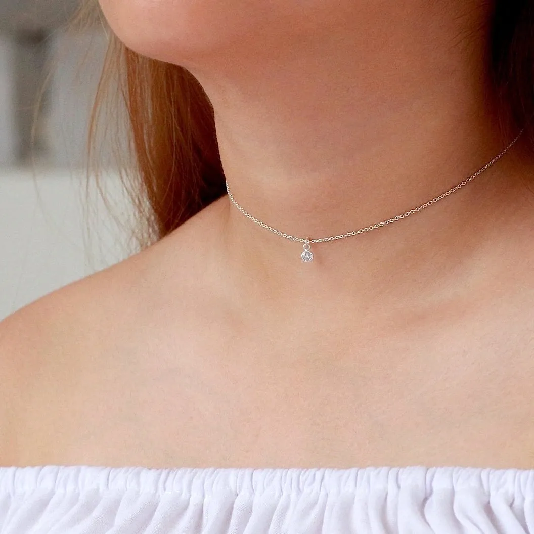 Little Solitaire Choker