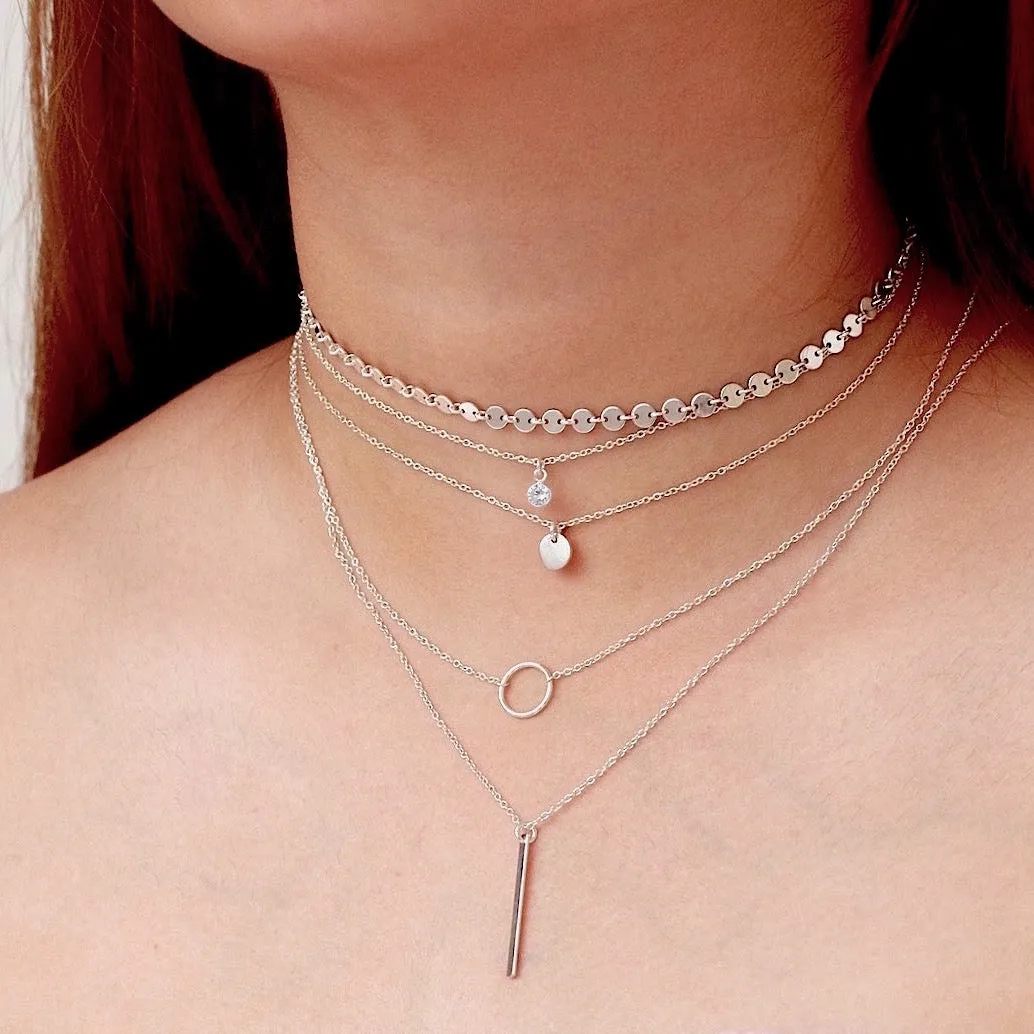 Little Solitaire Choker