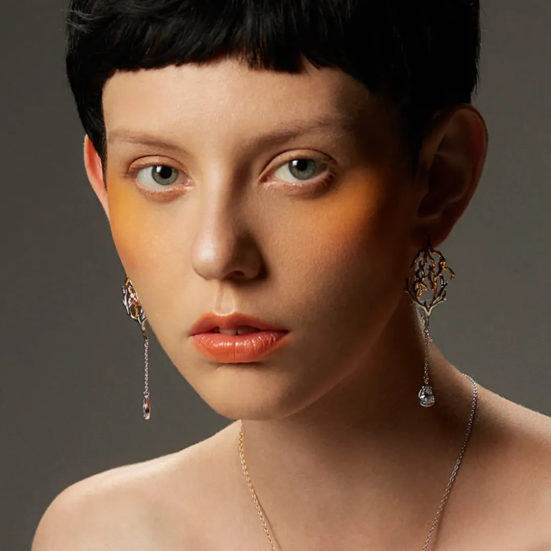 NM - Thorns · Flow Earrings METAL-Gold/White gold