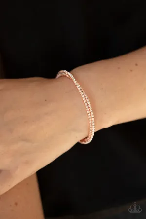 Paparazzi Bracelet ~ Iridescently Intertwined - Copper