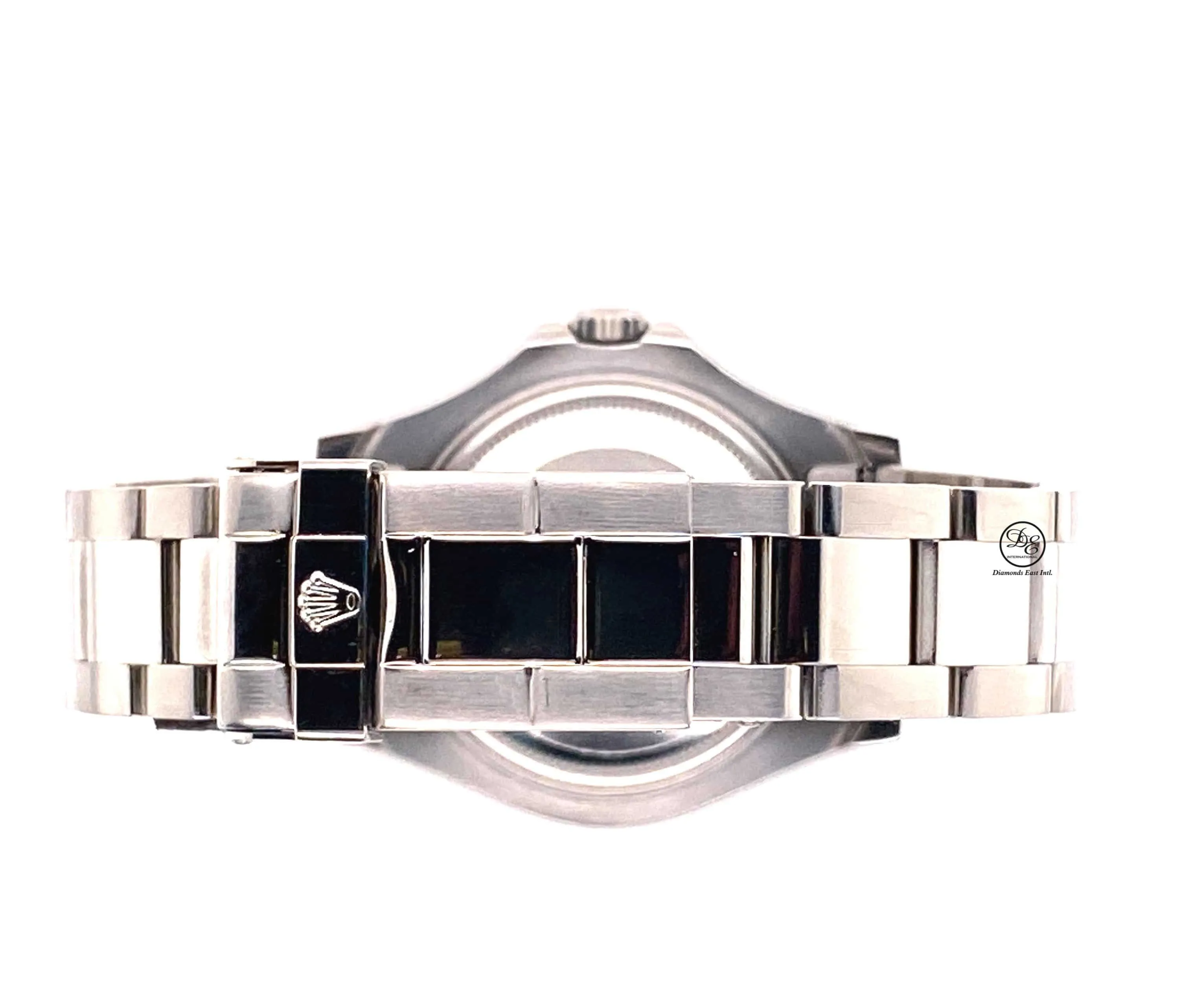 Rolex Yacht Master 168622 35mm Steel Oyster Platinum Bezel Watch Mint PAPERS