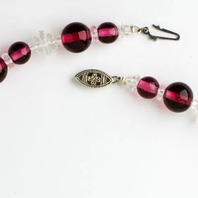 Ruby Bead Necklace