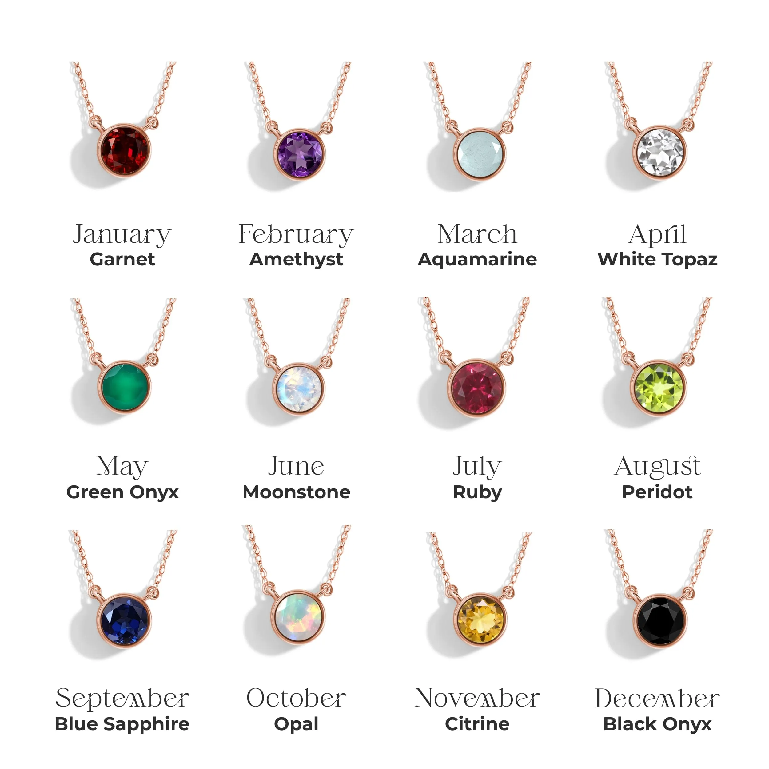 Ruby Necklace - Solitaire