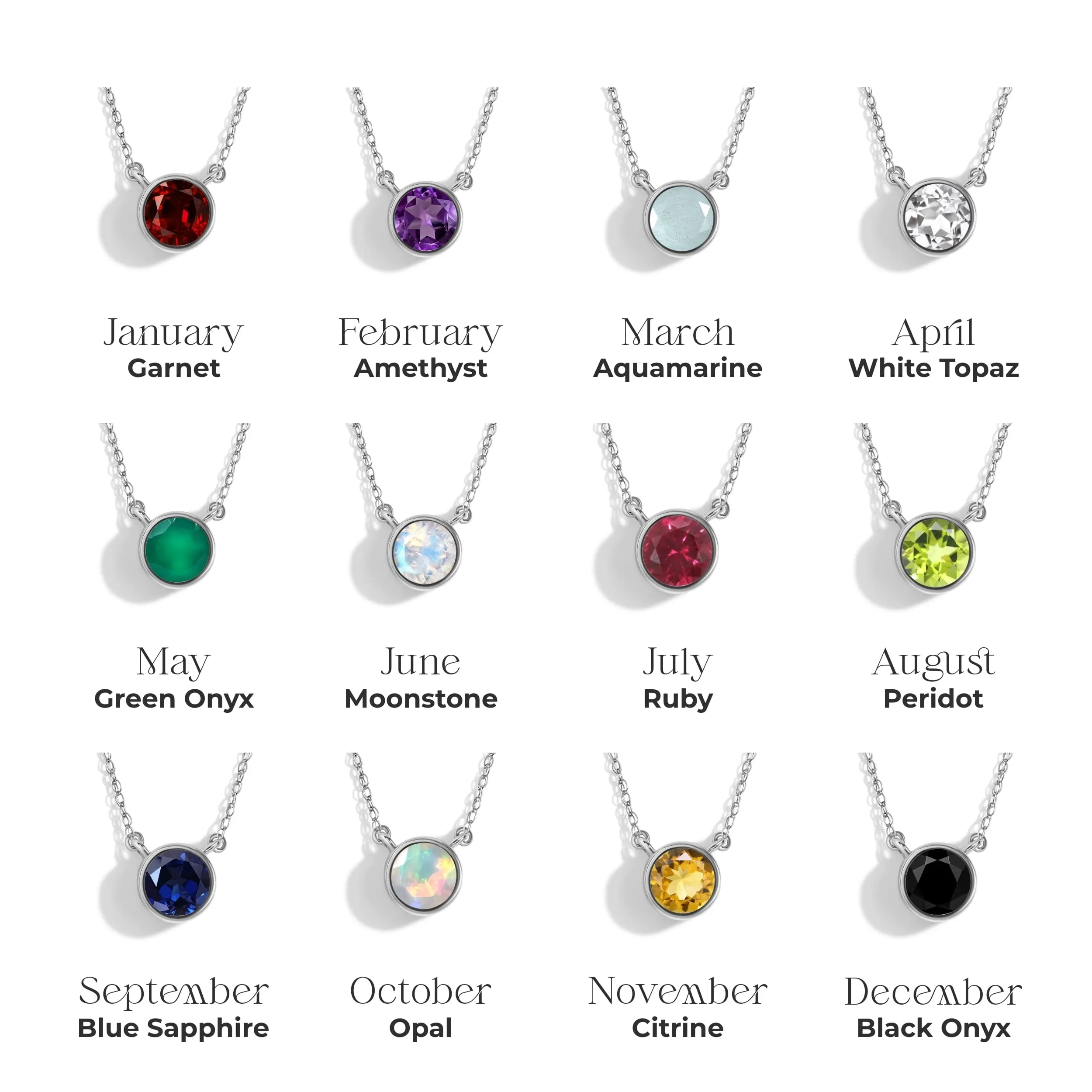 Ruby Necklace - Solitaire
