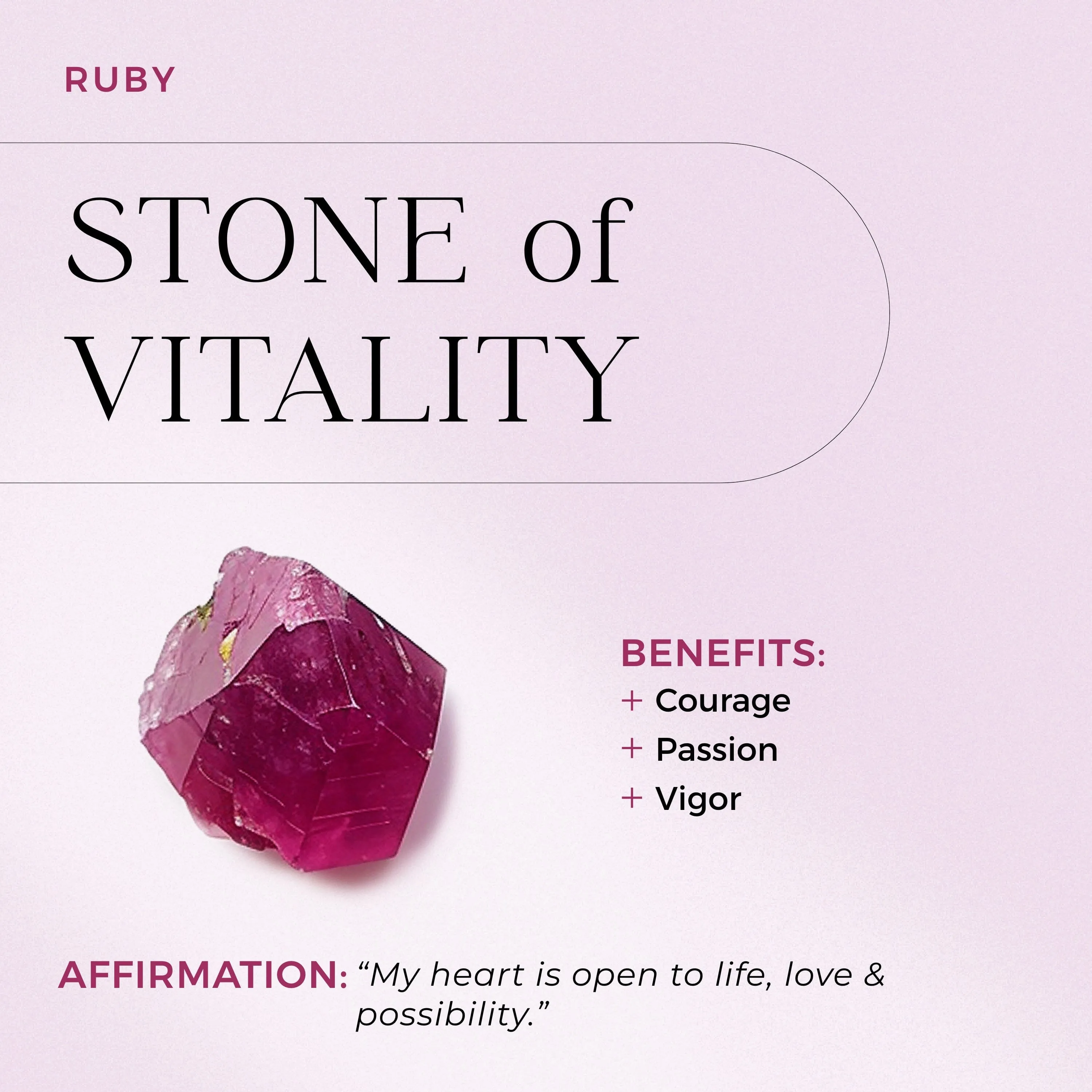 Ruby Necklace - Solitaire