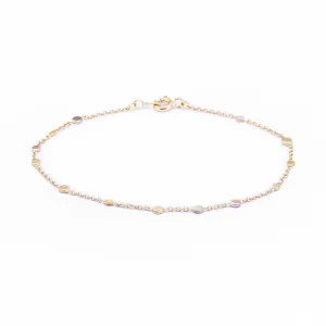 Scattered Rainbow Dots Bracelet