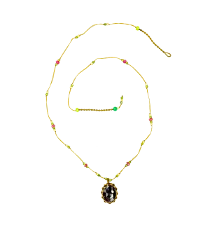 Sharing Ruby Short Tibetan Necklace