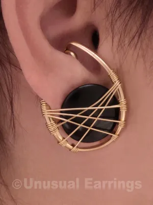 Sierra - Gold Filled with Black Onyx