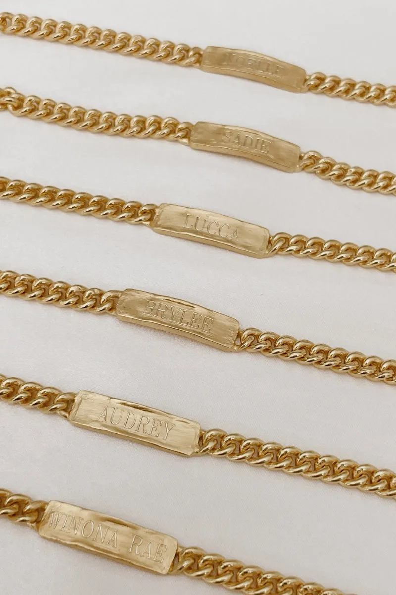 Signature Bracelet -  Gold