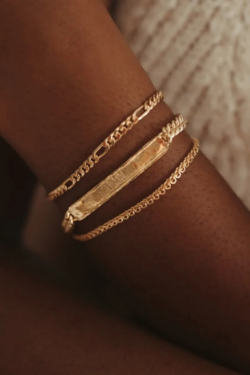 Signature Bracelet -  Gold