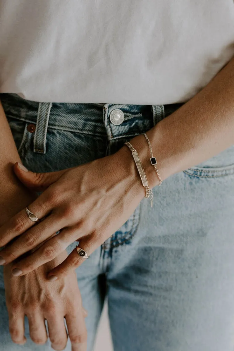 Signature Bracelet -  Gold